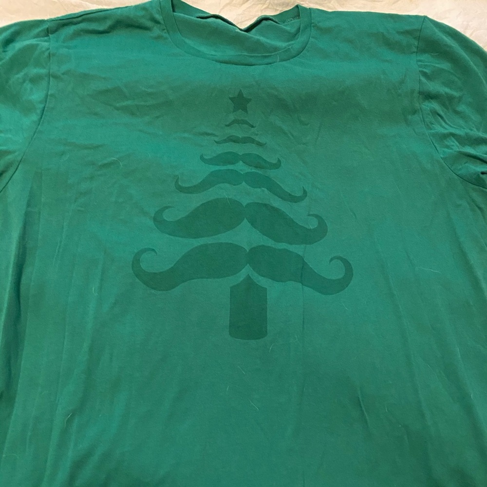 Green Old Navy Christmas shirt XXL